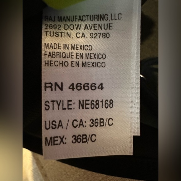 Next Botanix Soft Cup Sport Womens Bikini Top Multicolor NWT - Picture 6 of 7